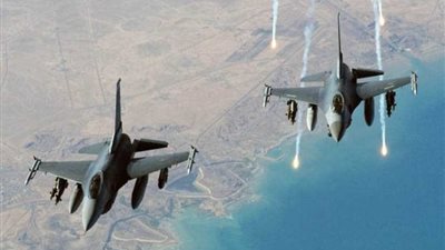 غارات جوية للتحالف العربي على مواقع للحوثيين بمدينة البيضاء اليمنية