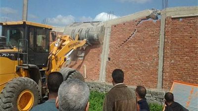 رفع وإزالة 791 إشغال طريق في حملة بالبحيرة