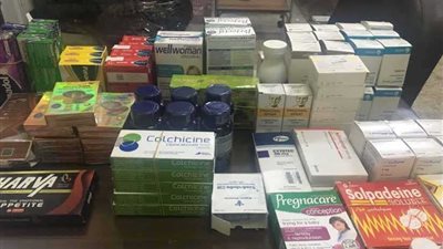 الصحة: ضبط 4.2 ألف قرص دوائي مهرب بصيدلية بقصر العيني