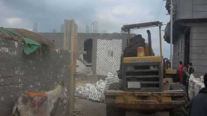 إزالة 19 حالة تعدٍ