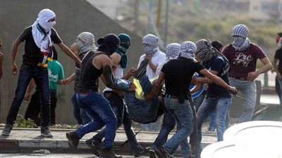 إصابة 18 شابا فلسطينيا في مواجهات مع الاحتلال في قلقيلية