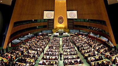 الأمم المتحدة تنتصر لحق الشعب الفلسطيني ..