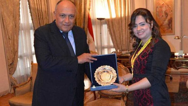 سامح شكري يستقبل