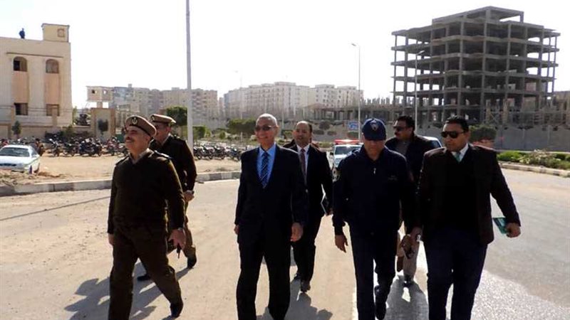 مدير أمن المنيا ونائبه