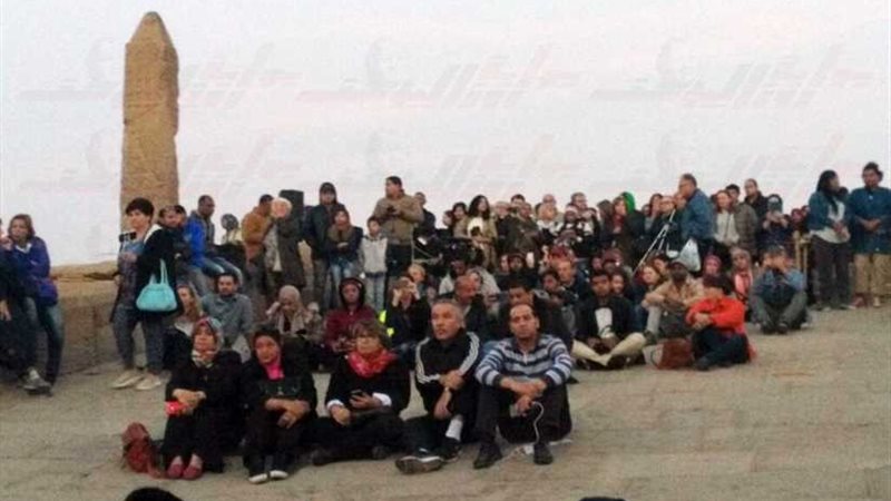 تعامد الشمس على معبد