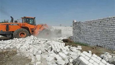 إزالة 31 حالة تعدٍ على الأرض الزراعية وأملاك الدولة بالمنيا