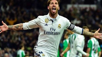 راموس.. 19 إنذارا و5 طرد في تاريخ الكلاسيكو