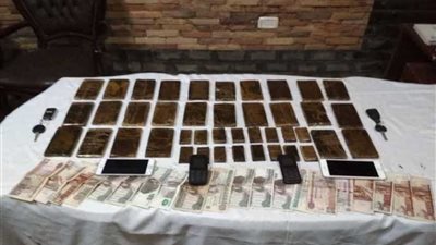 ضبط كمية من مخدر 