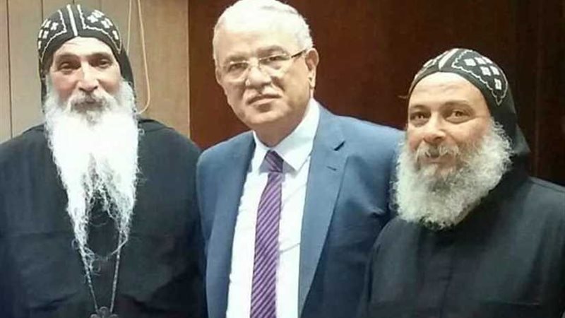 رصف طريق دير الأنبا