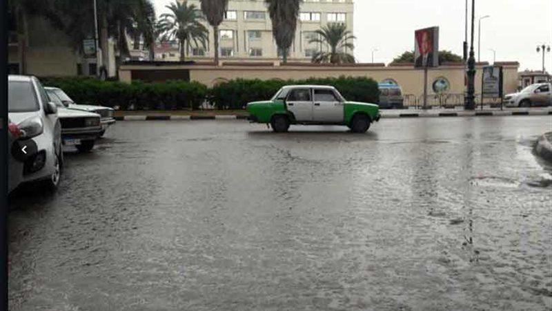 أمطار غزيرة تضرب