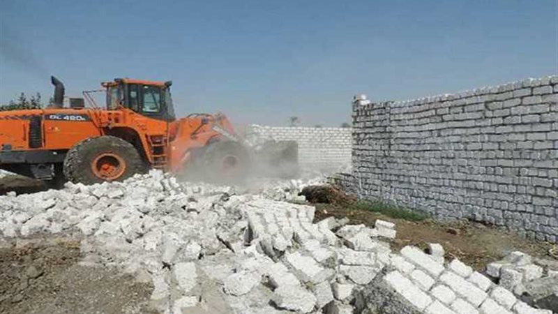 إزالة 31 حالة تعدٍ