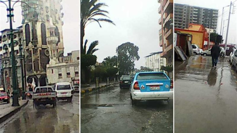 موجة من الأمطار تضرب