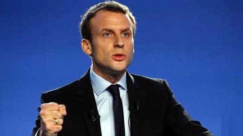 ماكرون يشدد على دعم