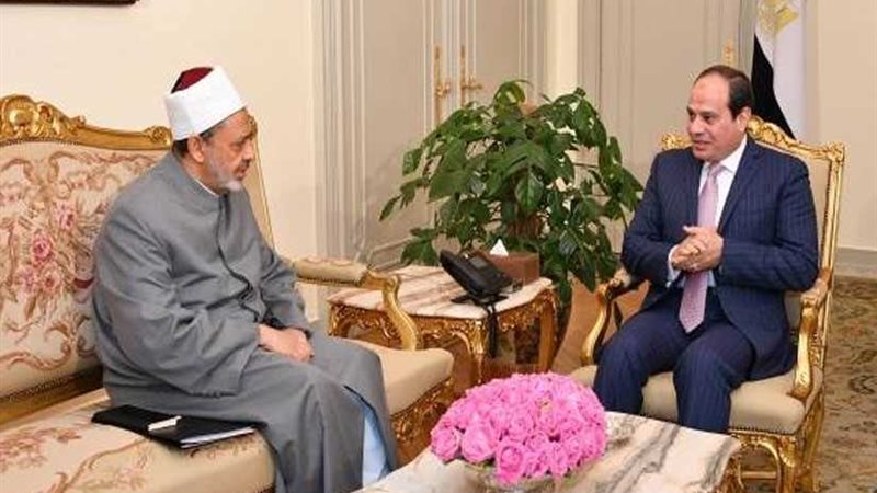 السيسي يستقبل شيخ
