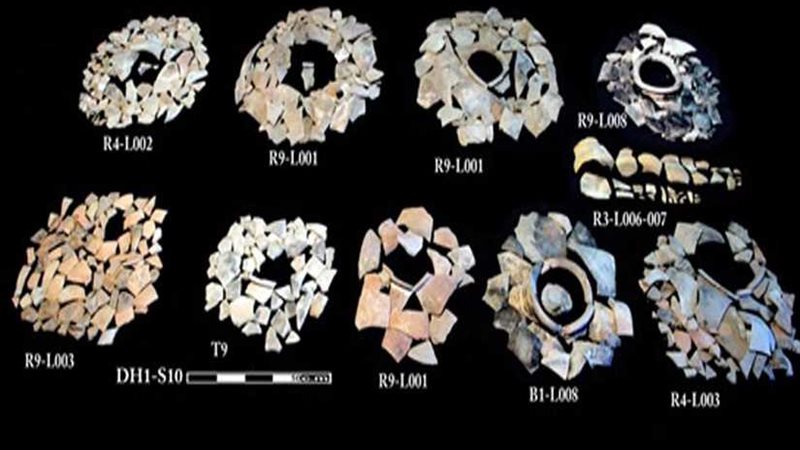 اكتشاف مواقع أثرية