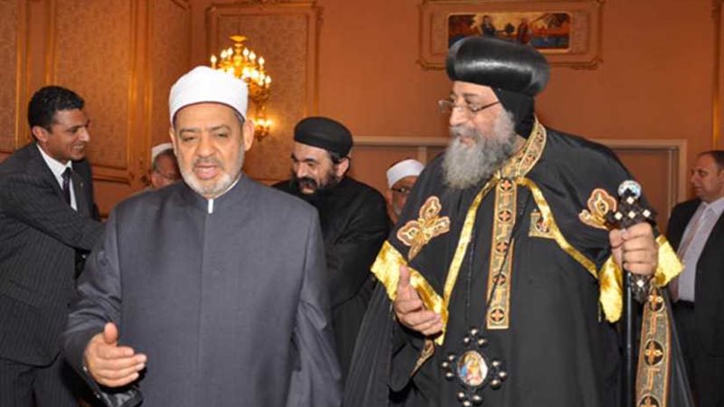 البابا تواضروس لشيخ