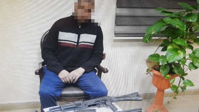 ضبط «زنجر» بحوزته