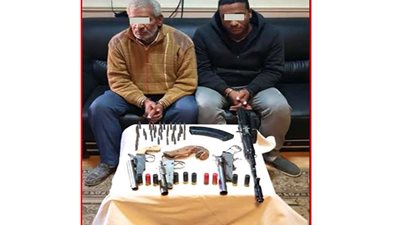 سقوط عاملي رخام لتجارتهما في الأسلحة النارية بالبساتين