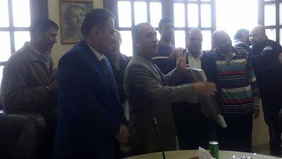 حفل تكريم للزميلين عباس فريد وعادل إبراهيم