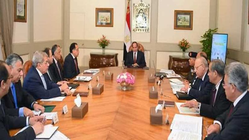 السيسي يطلع على الإجراءات
