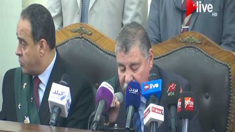 النطق بالحكم في إعادة