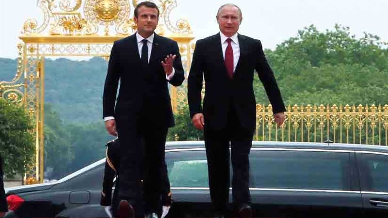 بوتين يدعو ماكرون
