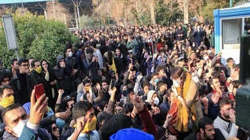 الاحتجاجات في قلب