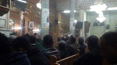 مشادة بين رئيس مدينة بسيون وأمن كنيسة