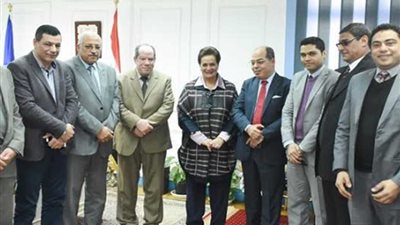 محافظ البحيرة تستقبل مساعد وزير المالية لتفعيل منظومة الدفع الإلكتروني