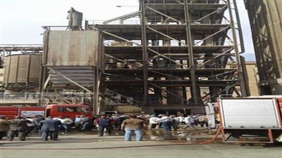 انفجار في صومعة غلال بمطاحن طنطا
