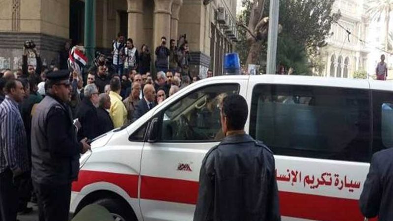 وصول جنازة إبراهيم