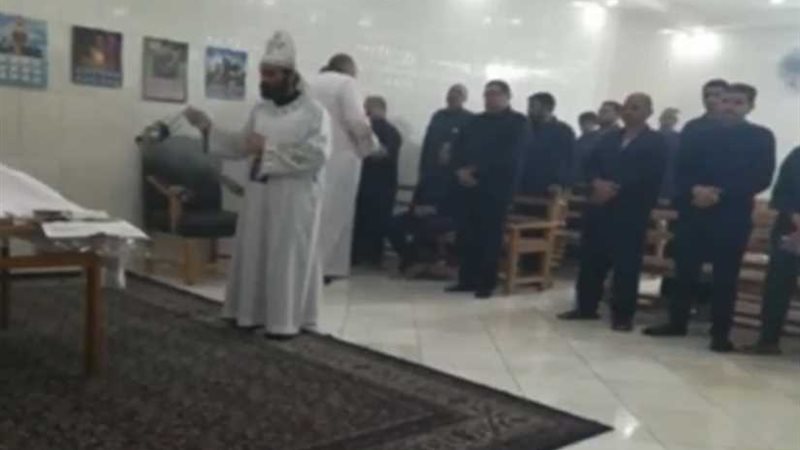 قطاع السجون : قداس