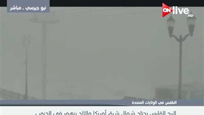 عاصفة ثلجية بالولايات المتحدة وإغلاق بعض الطرق (فيديو)