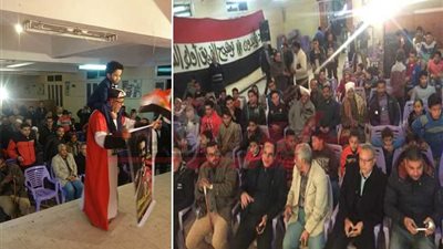 بالصور : فرحة بين أهالى قرية نجريج مسقط رأس محمد صلاح