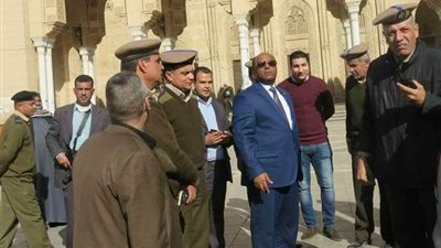مدير أمن الغربية يتفقد التواجد الامني بمحيط المسجد الاحمدى