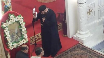 بالصور توافد المئات للاحتفال بأول قداس لعيد الميلاد بكنيسة مار جرجس بطنطا عقب الحادث الإرهابي