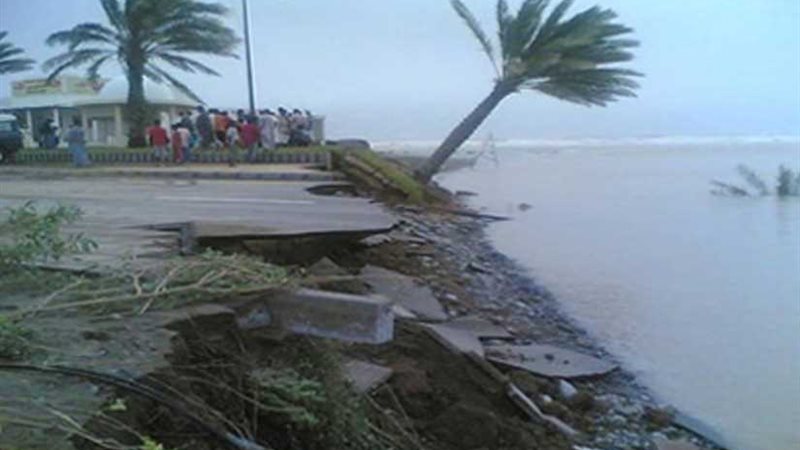 عاصفة شديدة تجتاح