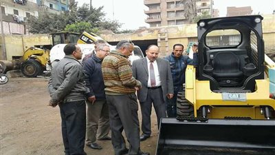 دعم جهاز نظافة كفر الزيات بسيارات جديدة لرفع أكوام القمامة