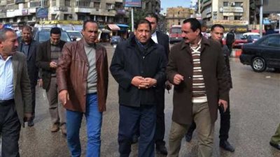 محافظ الغربية يتفقد أنفاق وشوارع طنطا 