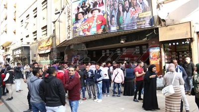 إقبال علي السينيمات في احتفالات عيد الميلاد المجيد (صور)