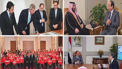 ملخص أنشطة الرئيس السيسي خلال الأسبوع الماضي ( فيديو)