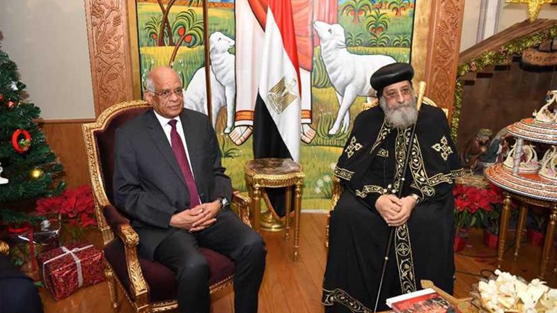 قداسة البابا يستقبل