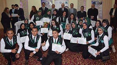 تخريج 570 شابا من برنامج التدريب الفندقي بجامعة بني سويف