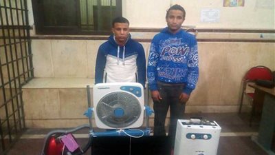 ضبط عاطلين تخصصا فى سرقة المساكن فى الغربية