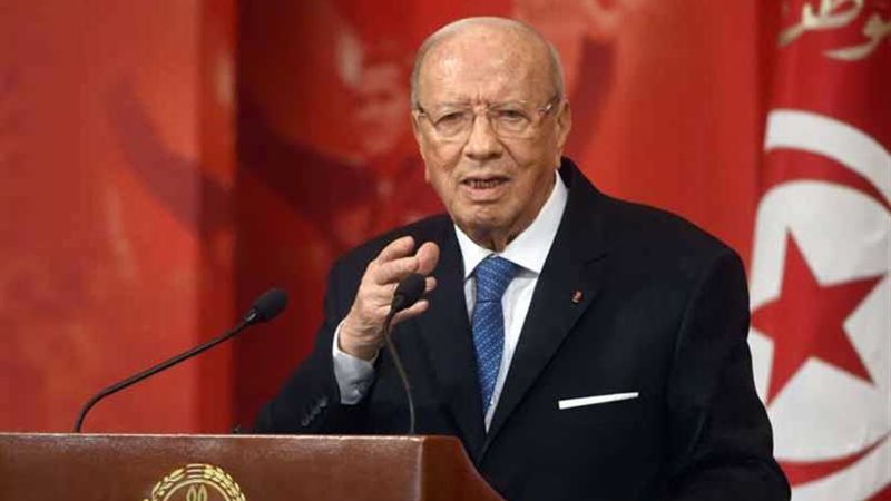 رئيس تونس يؤكد دعم