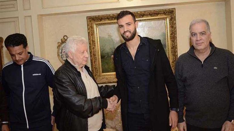لاعب الزمالك حمدي
