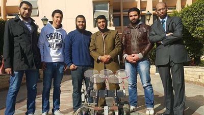 وفد طلابي أمريكي يتبرع بمعمل حاسب لطلاب مدرسة بالإسكندرية