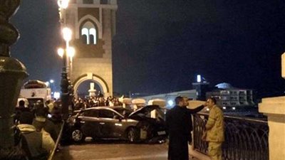 محافظ الإسكندرية: الانتهاء من إصلاح كوبري ستانلي المتأثر بحادث اصطدام سيارة