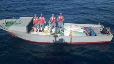 المتحدث العسكري: ضبط كمية كبيرة من المواد المخدرة داخل المياه الإقليمية المصرية