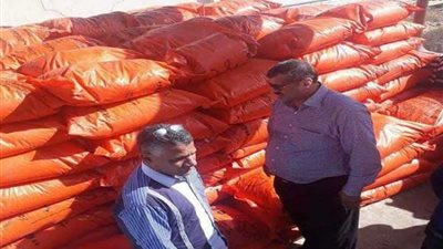 ضبط 1.500 طن أسمدة زراعية مدعمة قبل بيعها بالسوق السوداء بالبحيرة